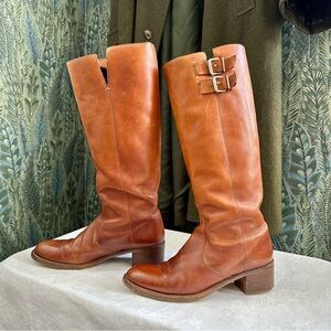 J. Crew Sienna Women’s Tall Brown Riding Boots, Size 9